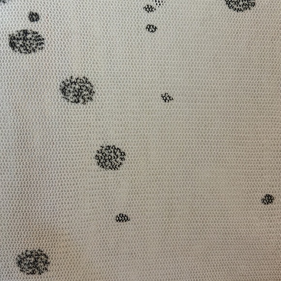 Lilith sheer mesh stretch dot shirt. Easily fits small/medium wearer size S/38 - Picture 2 of 8